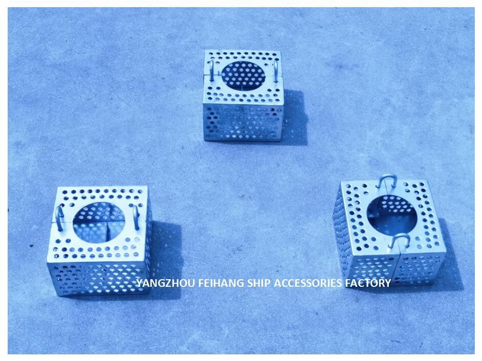 Jis F7206 5k-50a 水タンクの吸引ねじ接続のためのステンレス鋼の網のローズ ボックスのストレーナー