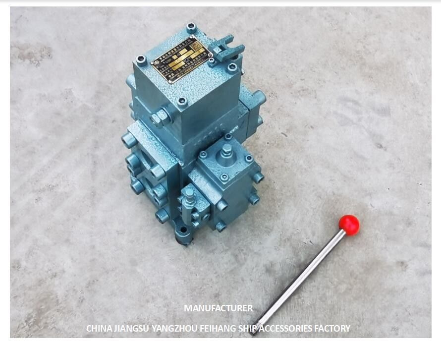 直列油圧回路用PC制御弁 形CSBF-G40 船舶用手動比例流量制御弁