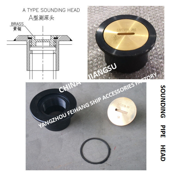 管の頭部にアセンブリ響きの頭部A40 Cb/T3778-99ボディ材料を鳴る:鋳造物鋼鉄帽子、銅