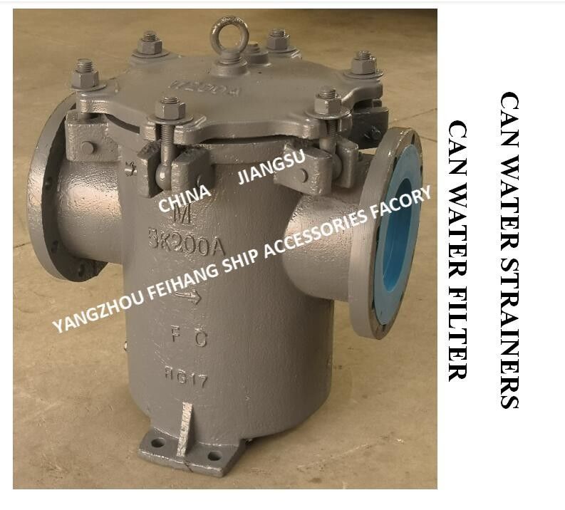 中国 JIS F7121 5K/10K 船舶用フランジ付き浄水器マリン缶浄水器 5K-300A
