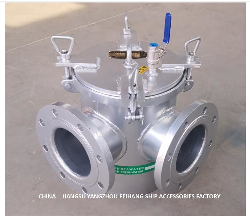 補助海水ポンプ入口のための海の浄水器、吸引の粗い浄水器BR125 CBM1061-81