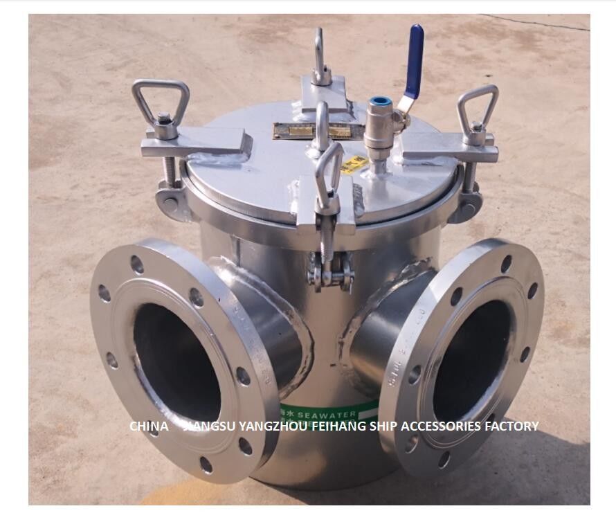 補助海水ポンプ入口のための海の浄水器、吸引の粗い浄水器BR125 CBM1061-81