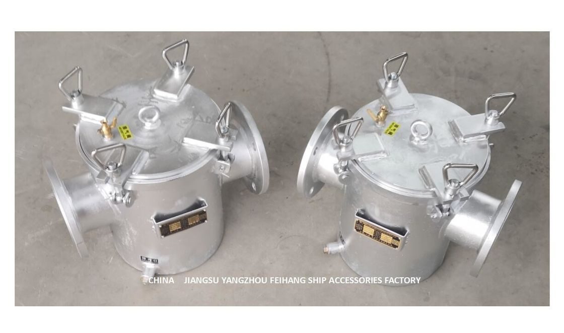海水のこし器は模倣する:AS125 CB/T497-2012ボディ炭素鋼のHot-Dip電流を通されたろ過材はタイプ浴する