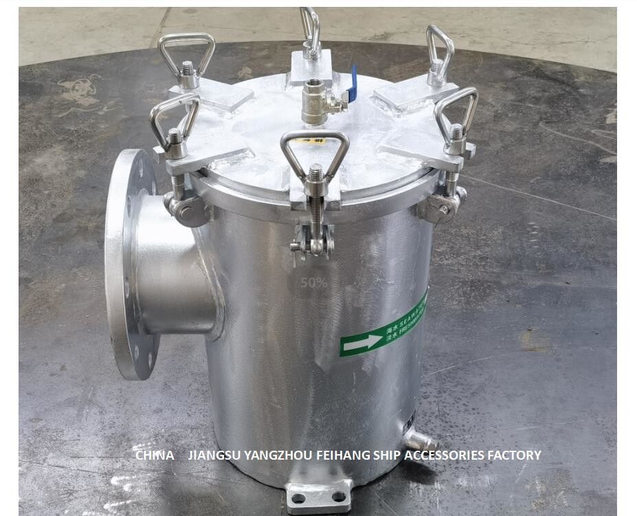 海水フィルターAs150 Cb/T497-2012を通したバラスト防火システム粗い浄水器、まっすぐに