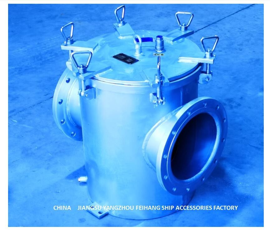 AS250 CBM1061-81の炭素鋼の主要な海水ポンプ入口のための電流を通された海水フィルター