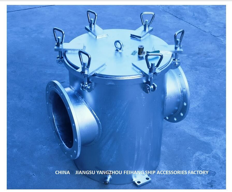主要な海水フィルター主要な海水フィルターAS250 CB/T497-94炭素鋼の熱いすくい電流を通されたボディ