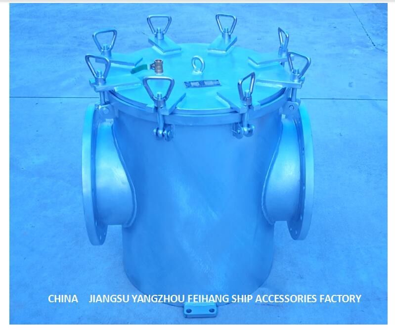 高レベル海底のゲートの海水フィルター ボディ炭素鋼電流を通されたフィルター シリンダー ステンレス鋼AS350 Cb/T497-2012