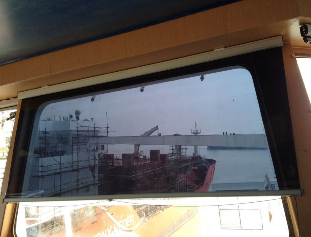IMPA150721太陽陰はタイプ海洋の操縦室の日よけの巻上げ式ブラインド-操縦室のばねの日よけの巻上げ式ブラインドローラーのはねる