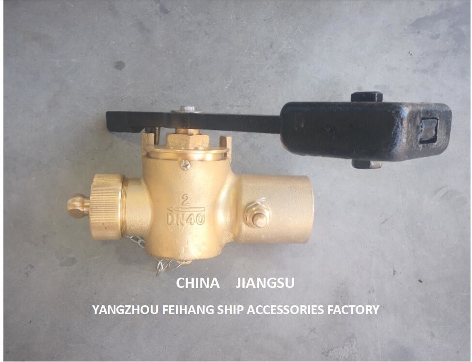 中国 音響式 自閉バルブ 供給者 カウンター重量 • キャップ&チェーン モデル DN40 Cb/T3778