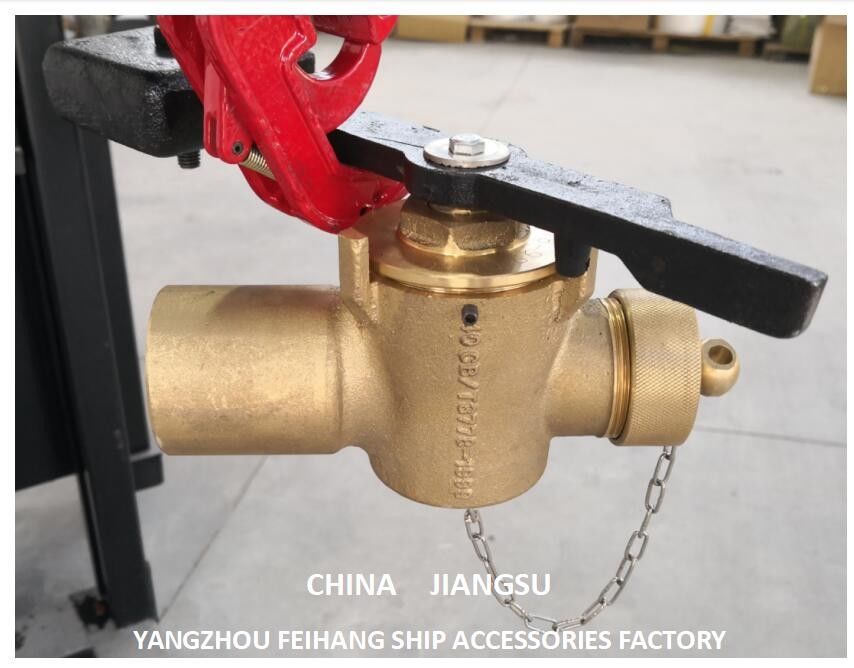 中国 音響式 自閉バルブ 供給者 カウンター重量 • キャップ&チェーン モデル DN40 Cb/T3778