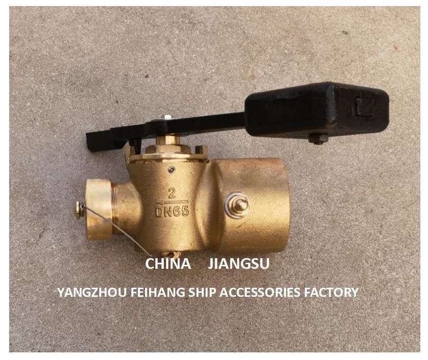 海のブロンズ 自動閉塞ゲートバルブヘッド ソーディングパイプ Dn65 Cb/T3778 材料-ブロンズ 逆重量
