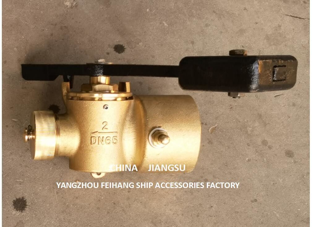 海のブロンズ 自動閉塞ゲートバルブヘッド ソーディングパイプ Dn65 Cb/T3778 材料-ブロンズ 逆重量