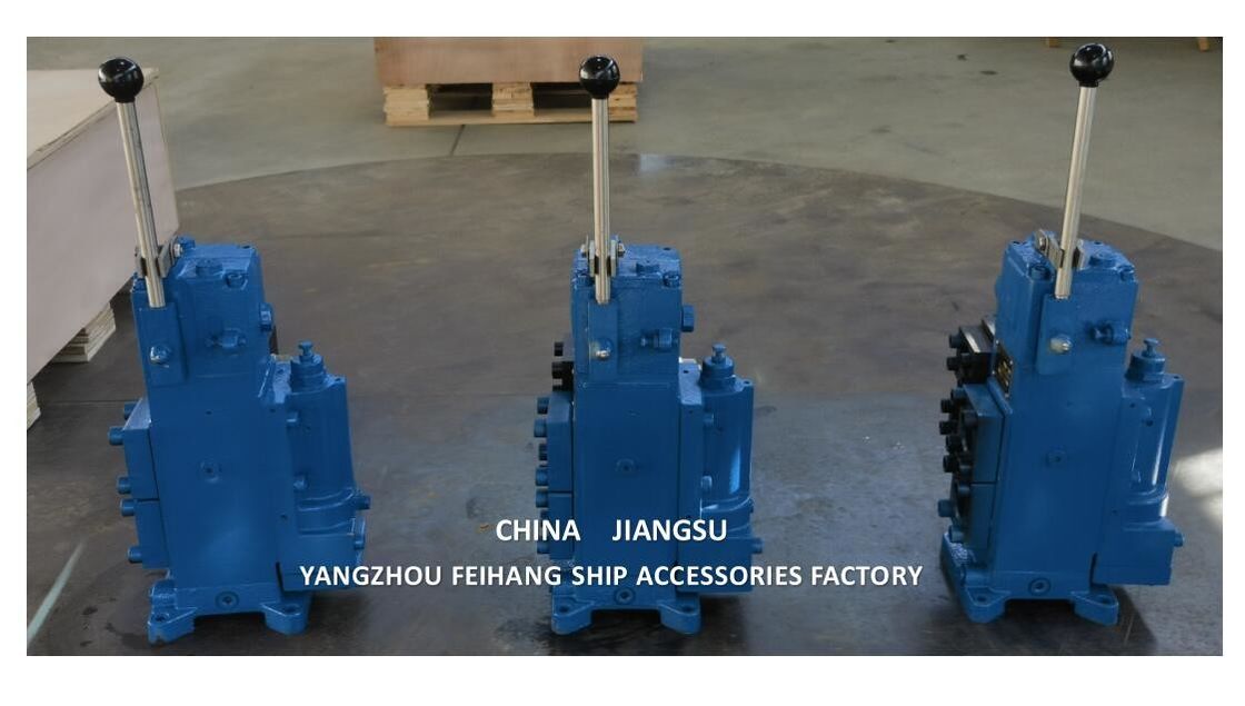 35SFRE-MO32BP-H4 船舶用流量 280l/Min 圧力 21mpa のバランスバルブを持つ手動比例流量制御バルブ