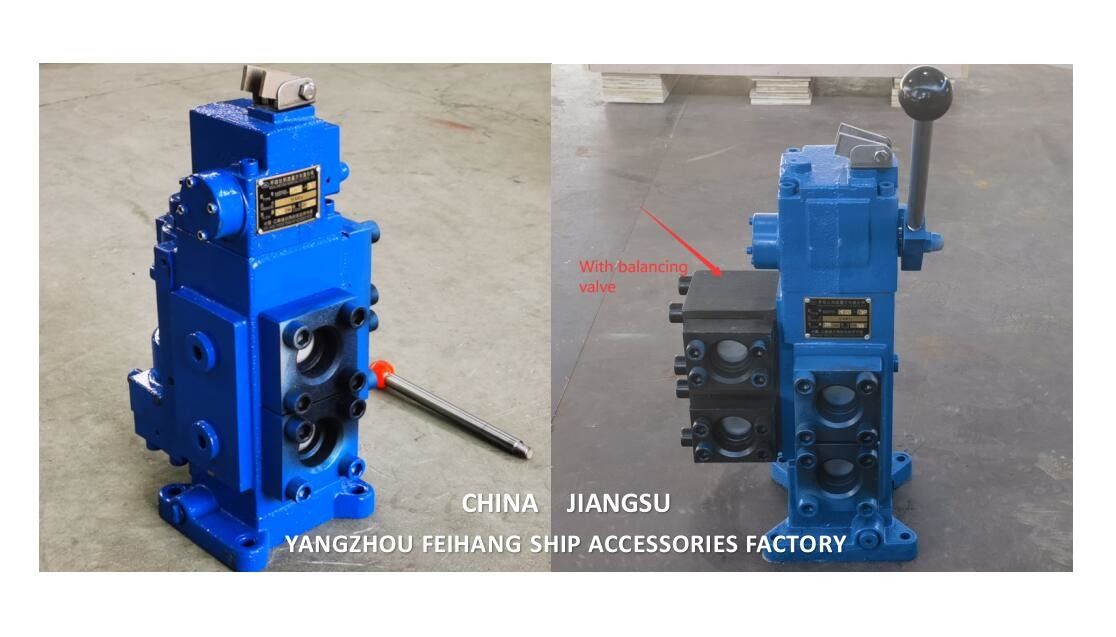35SFRE-MO32BP-H4 船舶用流量 280l/Min 圧力 21mpa のバランスバルブを持つ手動比例流量制御バルブ
