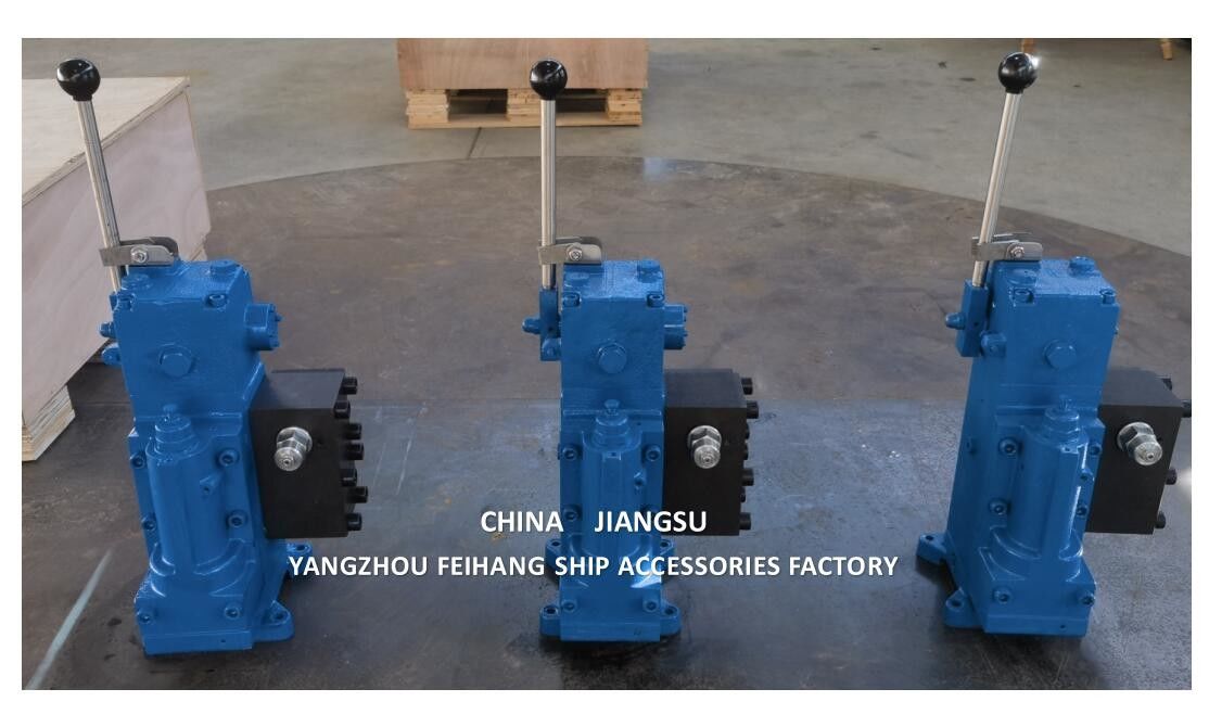 35SFRE-MO32BP-H4 船舶用流量 280l/Min 圧力 21mpa のバランスバルブを持つ手動比例流量制御バルブ