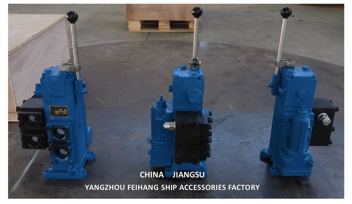35SFRE-MO32BP-H4 船舶用流量 280l/Min 圧力 21mpa のバランスバルブを持つ手動比例流量制御バルブ