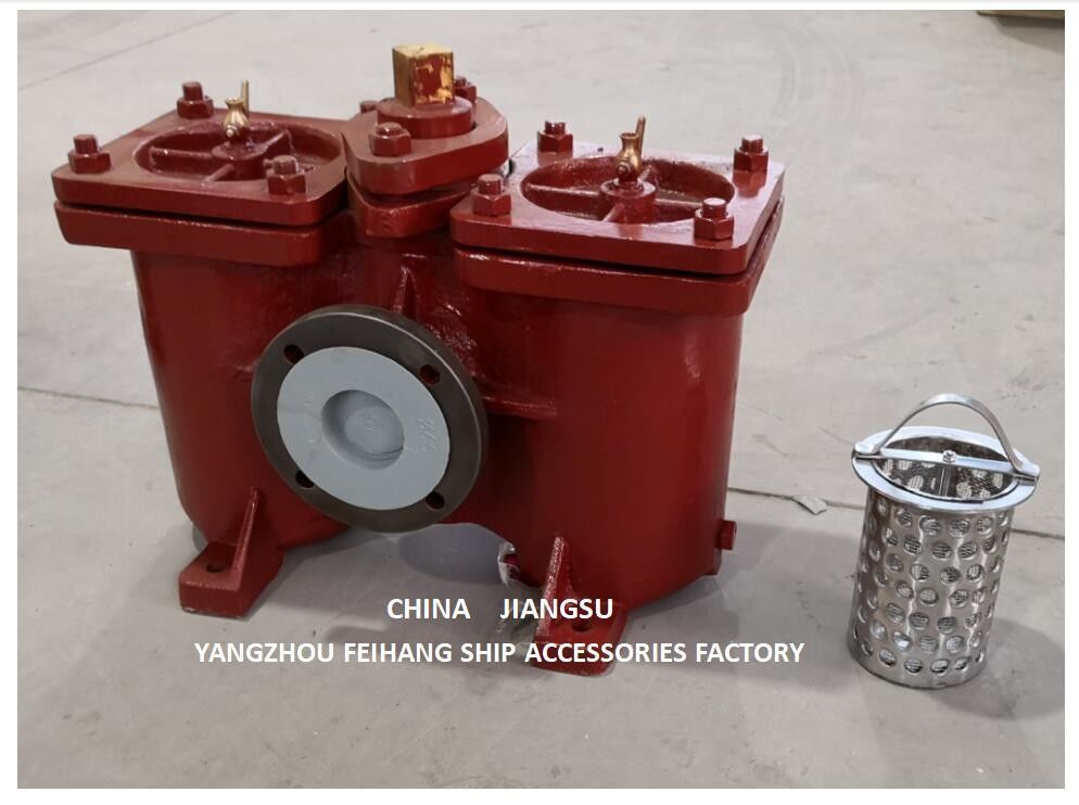 燃料油分離器 輸入された二重原油フィルター A50-0.16/0.09 Cb/T425-94 二重油ストレナー