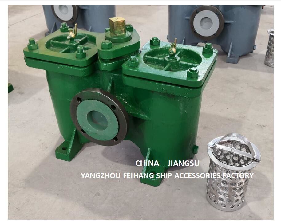 デュプレックスストレナーモデル:AS50-0.40/0.22 Cb/T425-94 潤滑油ポンプ吸着フィルター用