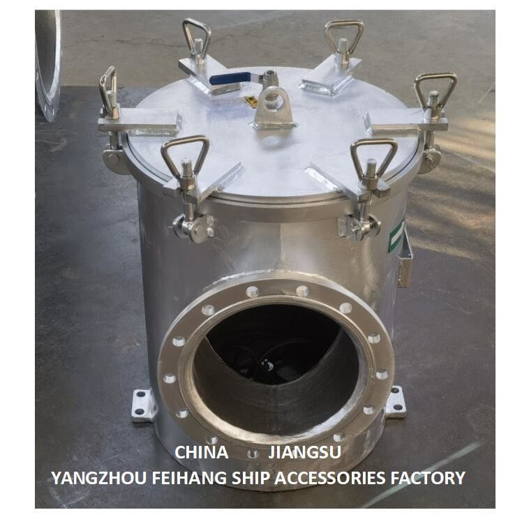 炭酸鋼熱浸しガルバン化海水フィルター AS250 CB/T497 - 吸い込み原水フィルター A250 CB/T497