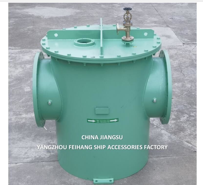 海水フィルタータイプ AS600 - 直径型,名目直径 DN600,作業圧 0.6Mpa