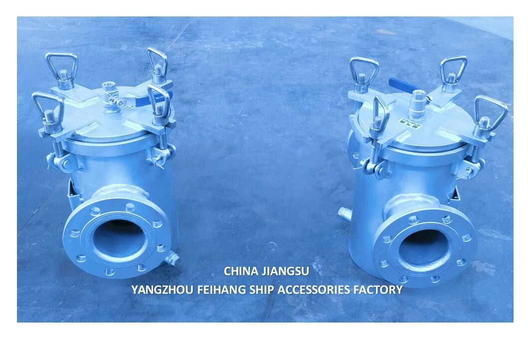 AS80 CB/T497 ステンレススチール海水フィルター - 海洋単一の海水フィルターモデル