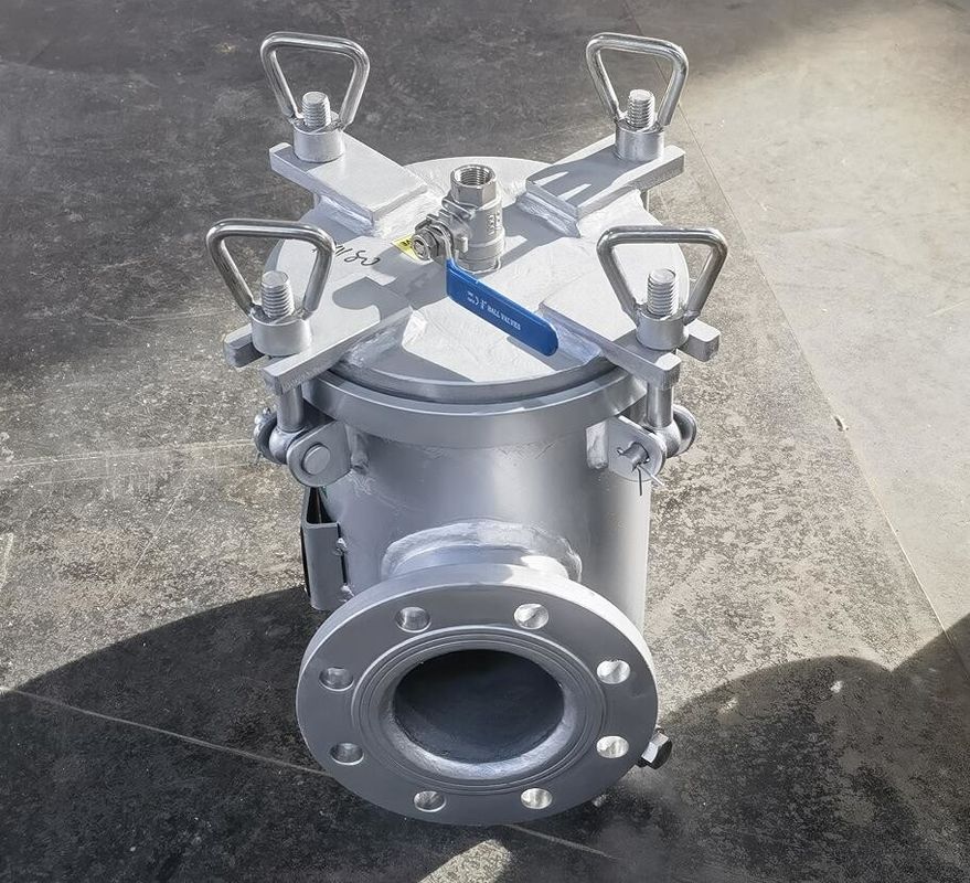 ステンレス鋼の海水フィルター - 海洋用単一の海水フィルターモデルAS80 CB/T497