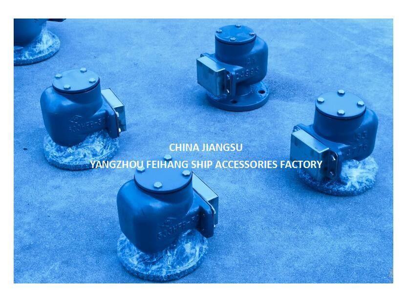 NO.533HFB-50A フロアピークタンクのためのエアレントヘッド SUS316L フローター NBR ガスケット 0.3MPA