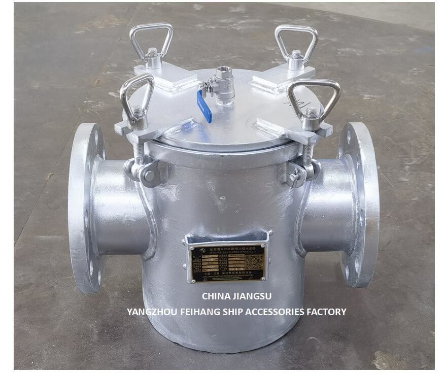 海水フィルター 粗水フィルターモデル AS125 CB/T497 ステンレス鋼フィルターカートリッジ付き,ガルバン化
