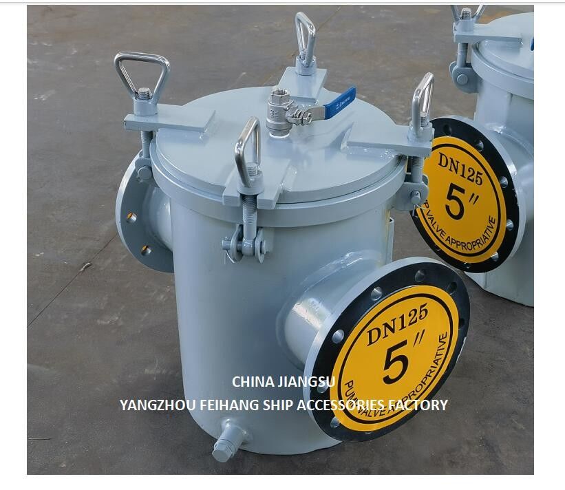 海水フィルター 粗水フィルターモデル AS125 CB/T497 ステンレス鋼フィルターカートリッジ付き,ガルバン化