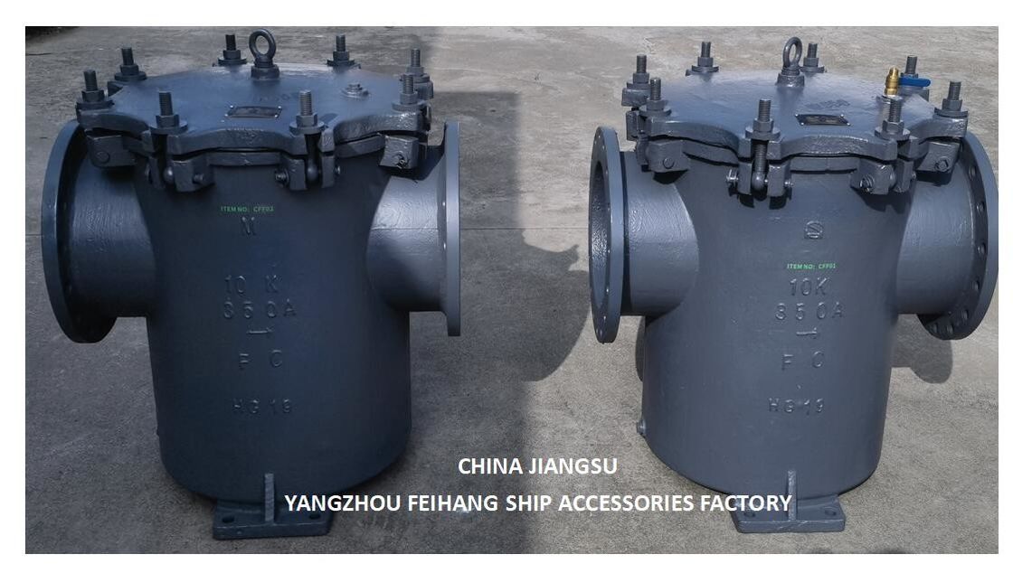 中国 供給 海洋 缶詰 水フィルター & 缶詰 水ストレナー MOLDE10K-350A S型 JISF 7121