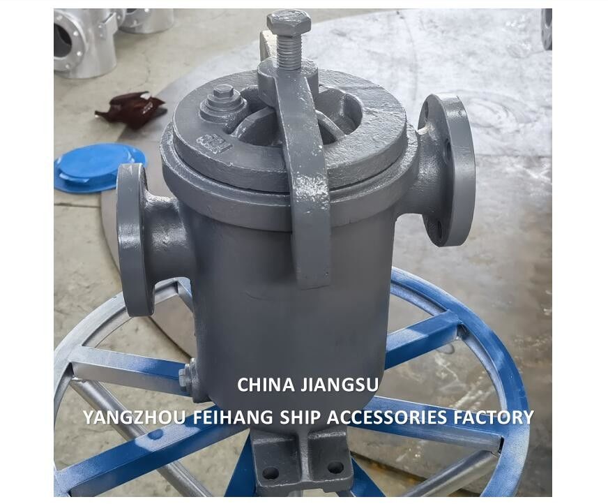 海上用シンプレックス燃料ストレナー JIS F7209 5K-125A JIS F7209 鋳鉄体 不oxidable STEEL FILTER ELEMENT