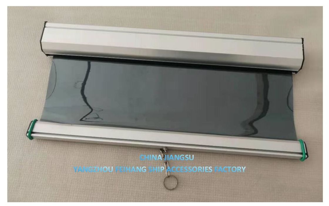 海の太陽遮蔽とアンチグレイ日焼け止め ローラーブラインド AL.ALLOYキャセットボックスとポリエステルシェードフィルム