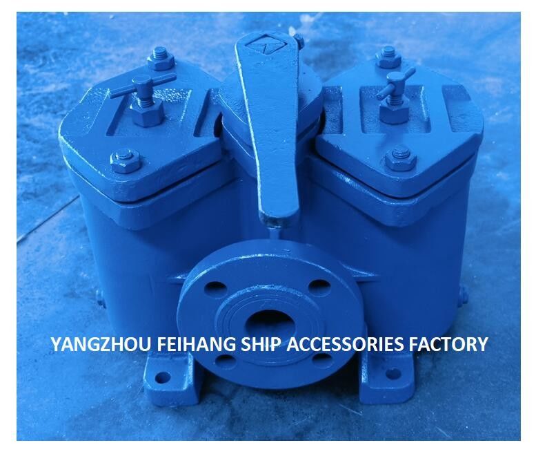 デュプレックス低圧オイルフィルター フレンズ型鋳鉄低圧原油フィルターモデル:AS32 Cb/T425-1994