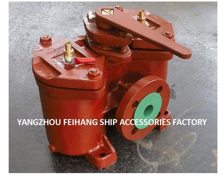 デュプレックス低圧オイルフィルター フレンズ型鋳鉄低圧原油フィルターモデル:AS32 Cb/T425-1994