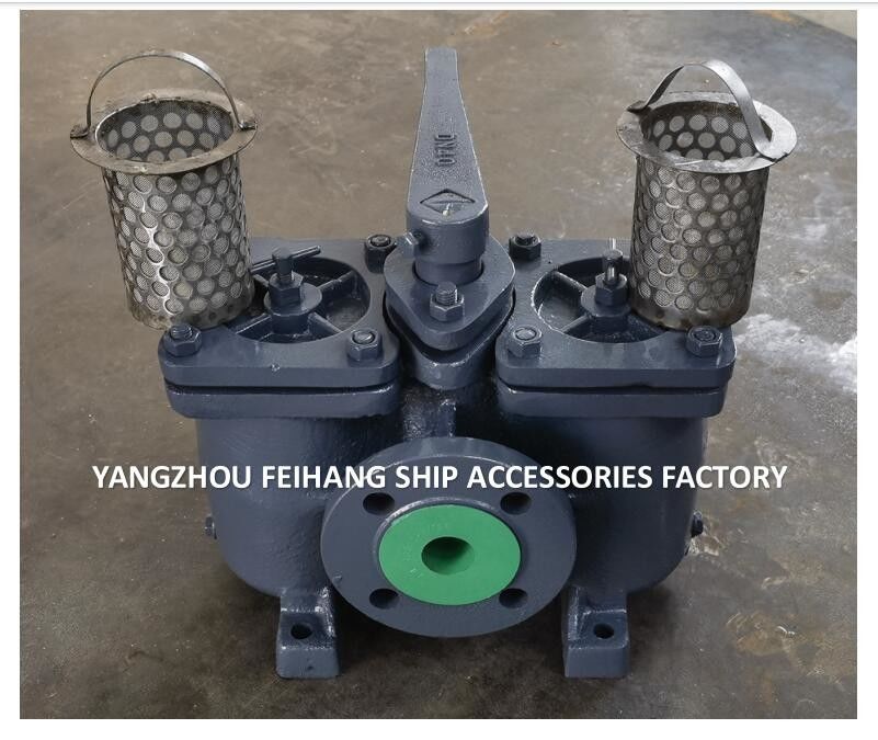 鋳鉄のデュプレックスストレナー 双子オイルフィルター 中国製のデュプレックスオイルフィルター AS40 CB/T425