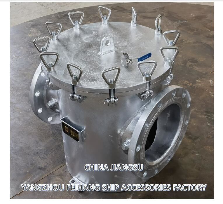 単一の海水フィルター - 海水冷却システムのための単一の粗水フィルター AS250 CB/T497-1994