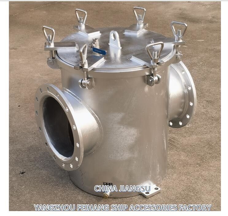 単一の海水フィルター - 海水冷却システムのための単一の粗水フィルター AS250 CB/T497-1994