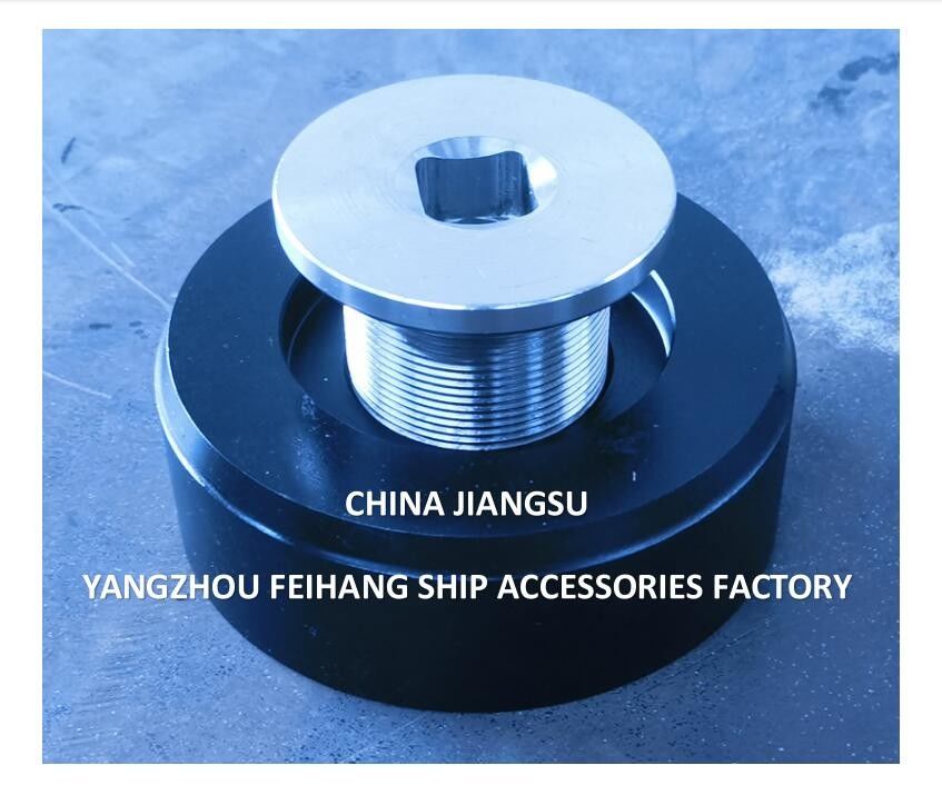 中国 サプリング ボトムプラグ モデル AW42-35N CB/T254-1997 水タンク用 ブラスコック 炭素鋼 ボトムプレート