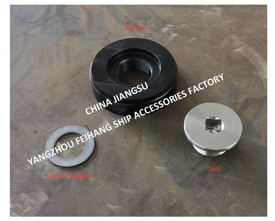 FeiHang BW52-45H 海上底プラグ プラグ 直径 52mm 底板 H-45mm オイルタンク用の銅底プラグ