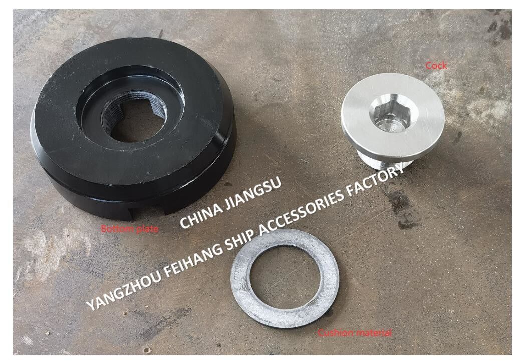 FeiHang BW52-45H 海上底プラグ プラグ 直径 52mm 底板 H-45mm オイルタンク用の銅底プラグ