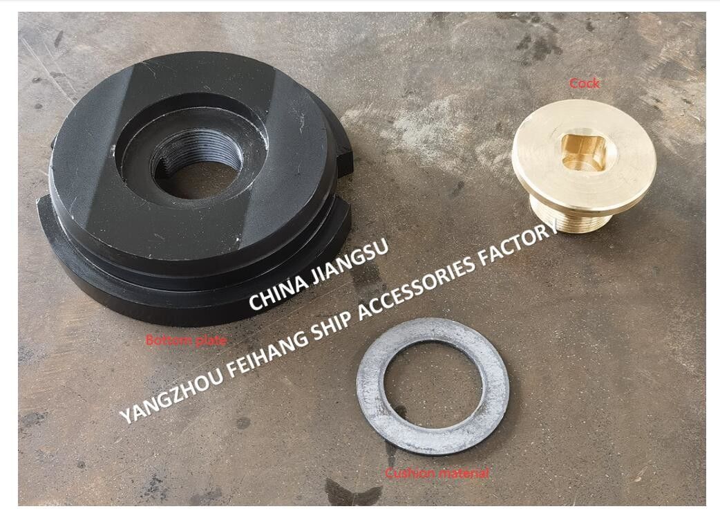 FeiHang BW52-45H 海上底プラグ プラグ 直径 52mm 底板 H-45mm オイルタンク用の銅底プラグ