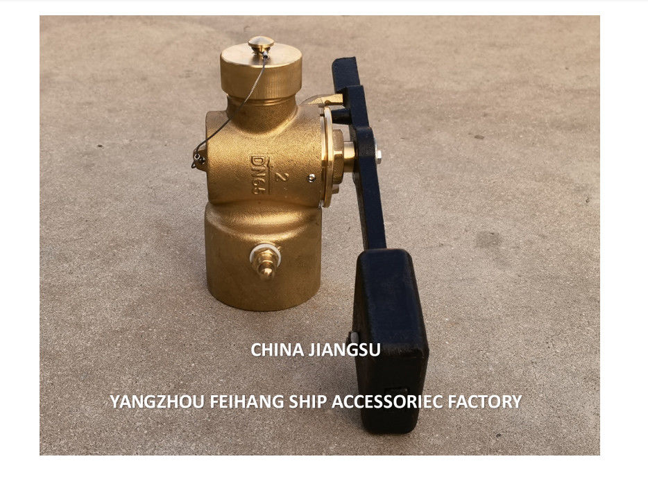 中国 ブロンズ 重量レバー 自閉式 音響コック 螺紋式 Bsp モデル FH40 Cb/T3778-1999