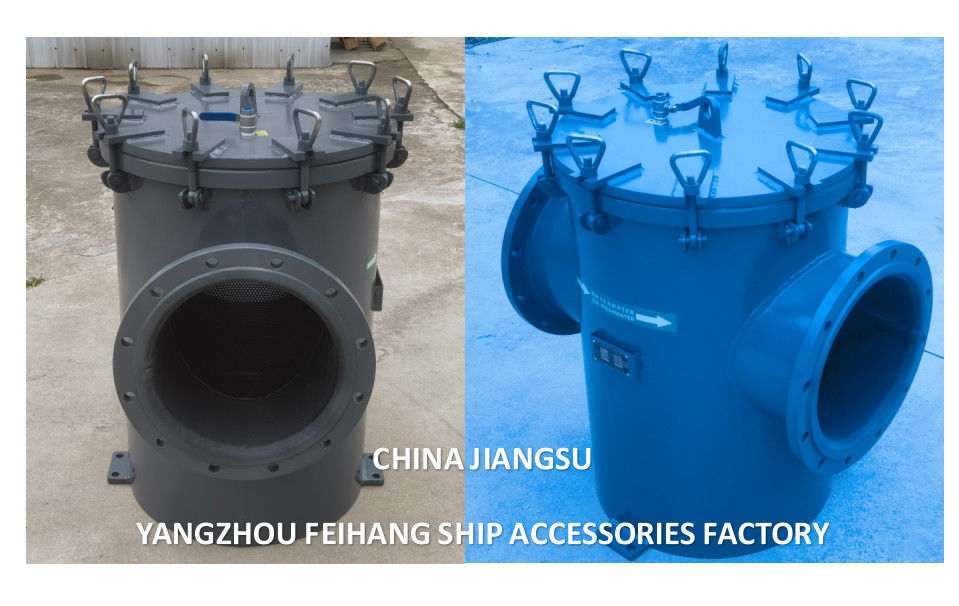 ゴム内膜海水フィルター-ゴム内膜海水冷却システムのための粗水フィルター AS350 CB/T497-1994