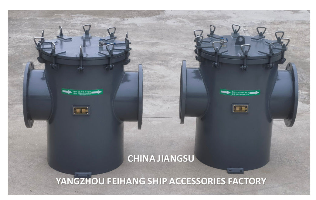 ゴム内膜海水フィルター-ゴム内膜海水冷却システムのための粗水フィルター AS350 CB/T497-1994