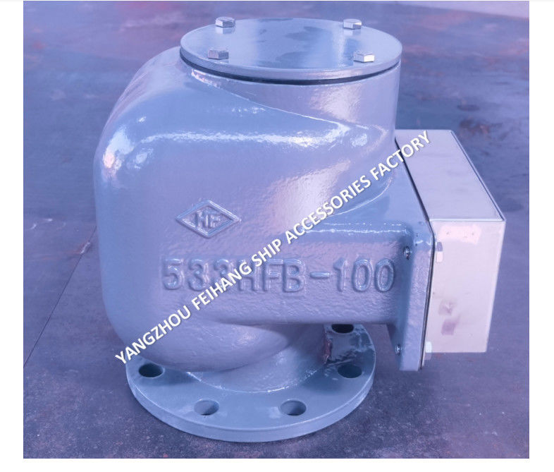 533HFB-100A 水タンクの空気管頭 & 533HFO-100A 油タンクの空気管頭