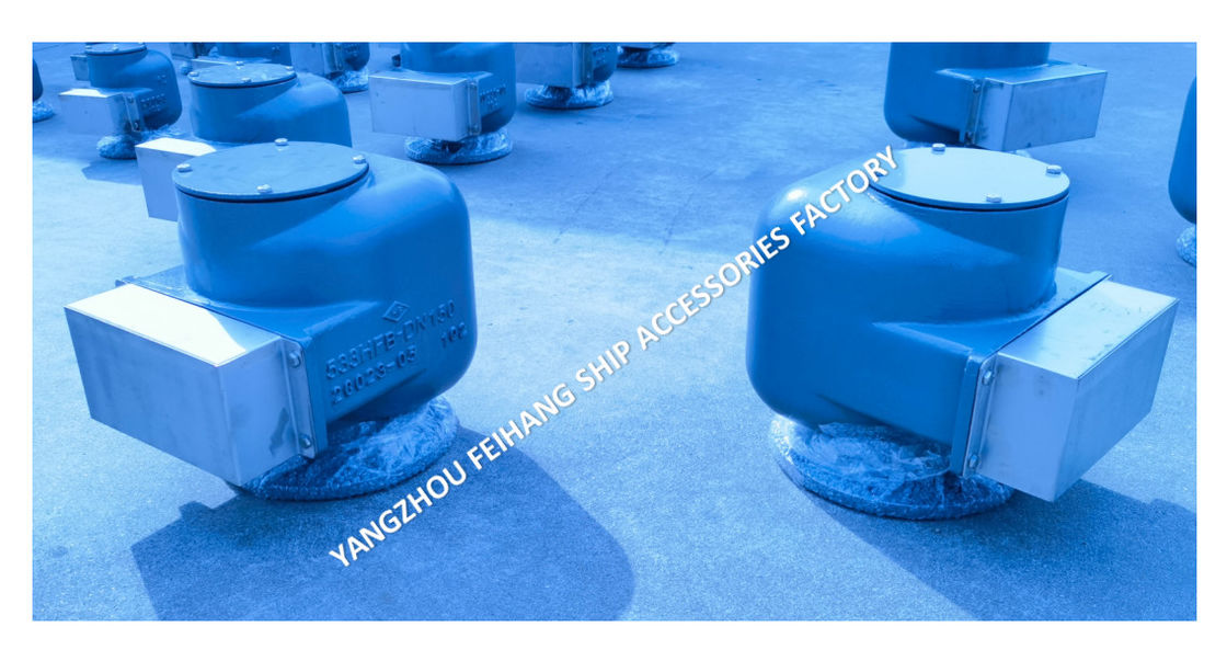533HFB-150 水タンク用の火網付き空気パイプヘッド フローティングタイプ フランジ接続