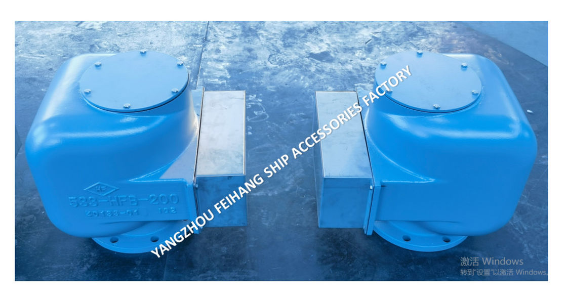 NO 533HF-DN200 空気扇風機ヘッド フローティングタイプ ヤンジョウ フェイハング 船舶用品工場