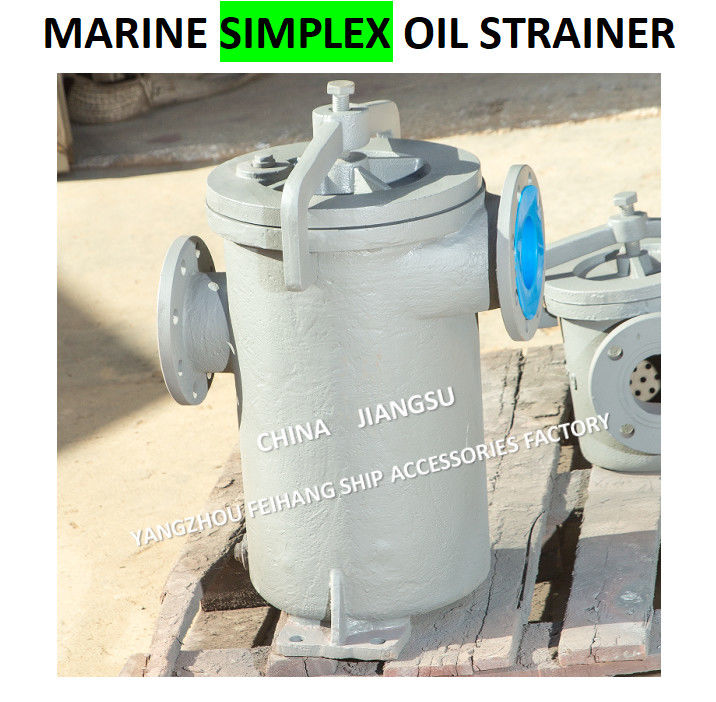 JIS F7209 シングルオイルフィルター 5K-100A ボディ - 鋳鉄とフィルター - ステンレス鋼