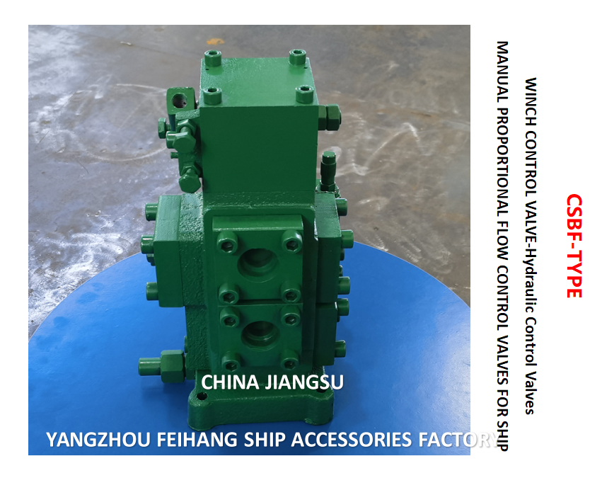Pc Control Valves Model CSBF-G32 For Series Hydraulic Circuits MANUAL PROPORTIONAL FLOW CONTROL VALVES FOR SHIPS