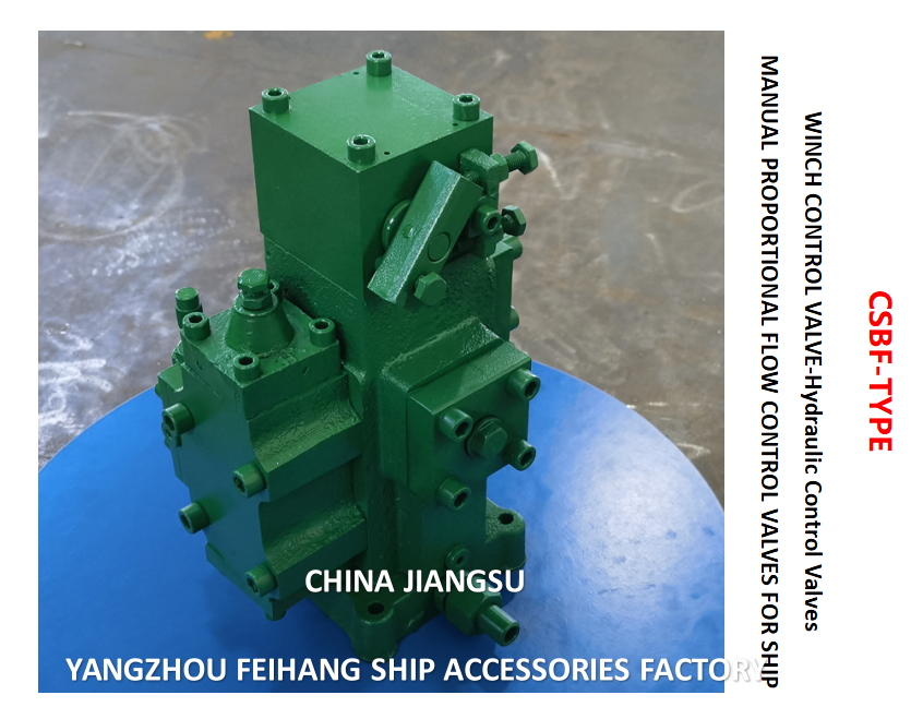 Pc Control Valves Model CSBF-G32 For Series Hydraulic Circuits MANUAL PROPORTIONAL FLOW CONTROL VALVES FOR SHIPS